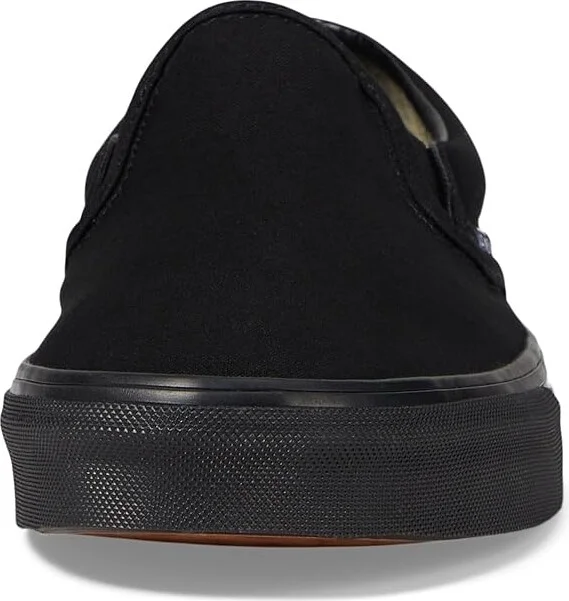 Vans Classic Slip-On Shoes Black/Black (Canvas) : Men's 7 - Women's 8.5 Medium - Image 6