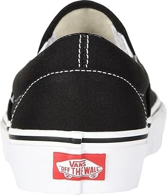 Vans Classic Slip-On Shoes Black (Canvas) : Men's 6.5 - Women's 8 Medium - Image 5