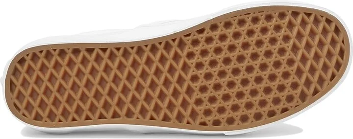 Vans Classic Slip-On Shoes (Classic Tumble) True White : Men's 3.5 - Women's 5 Medium, Canvas/Leather/Suede - Image 4