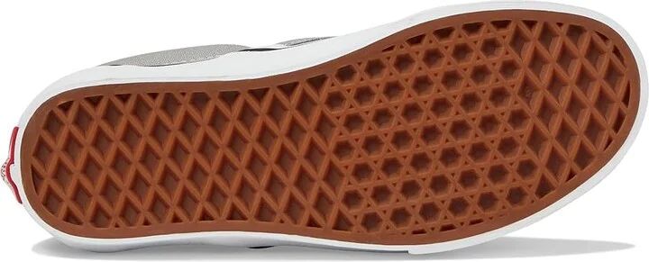 Vans Classic Slip-On Shoes Drizzle/True White : Men's 3.5 - Women's 5 Medium, Canvas - Image 3
