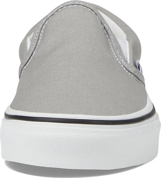Vans Classic Slip-On Shoes Drizzle/True White : Men's 3.5 - Women's 5 Medium, Canvas - Image 5