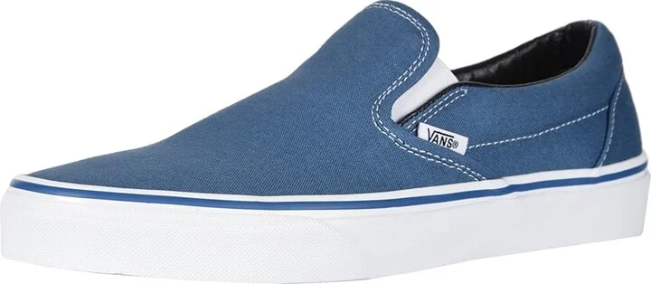 Vans Classic Slip-On Shoes Navy (Canvas) : Men's 6.5 - Women's 8 Medium - Image 2