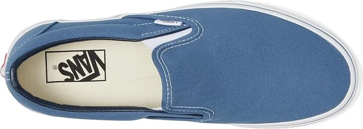 Vans Classic Slip-On Shoes Navy (Canvas) : Men's 6.5 - Women's 8 Medium - Image 3