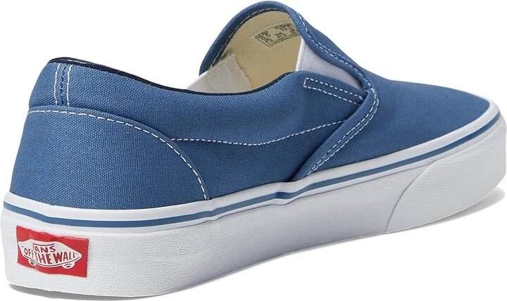 Vans Classic Slip-On Shoes Navy (Canvas) : Men's 6.5 - Women's 8 Medium - Image 5