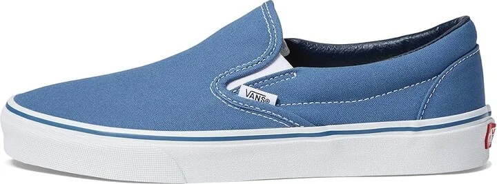 Vans Classic Slip-On Shoes Navy (Canvas) : Men's 6.5 - Women's 8 Medium - Image 7