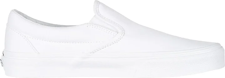 Vans Classic Slip-On Shoes True White (Canvas) : Men's 9.5 - Women's 11 Medium - Image 8