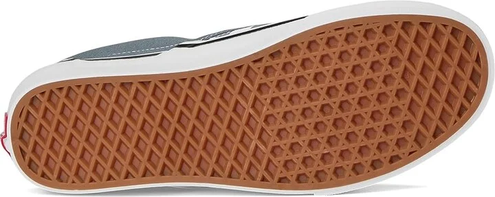 Vans Classic Slip-On Skate Shoes Color Theory Checkerboard Stormy Weather : Men's 10 - Women's 11.5 Medium, Canvas/Leather/Suede - Image 3