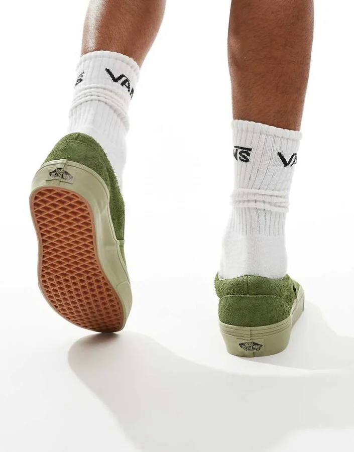 Vans Classic Slip-On sneakers in green - Image 3