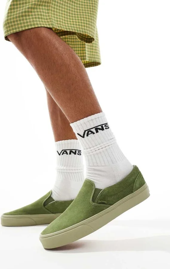 Vans Classic Slip-On sneakers in green