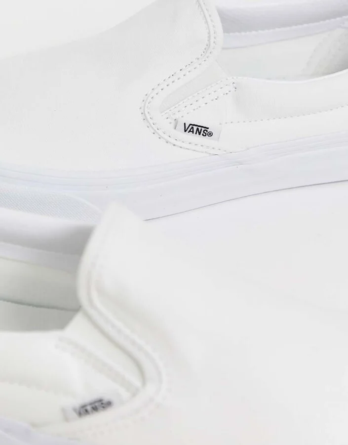 Vans Classic Slip-on sneakers In white - Image 3