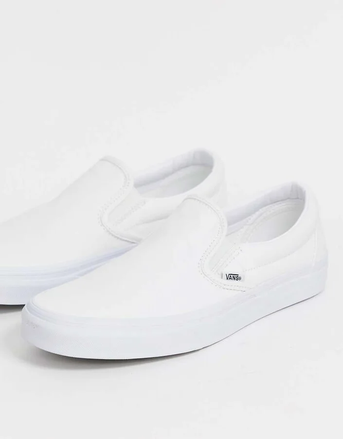 Vans Classic Slip-on sneakers In white - Image 4