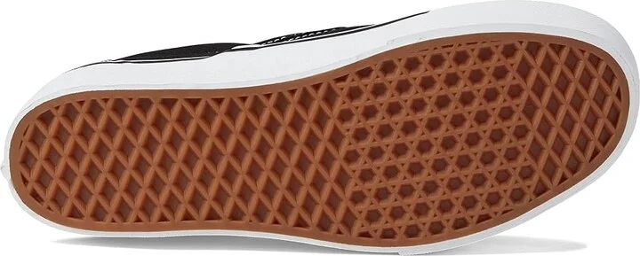 Vans Classic Slip-On Stackform Shoes Canvas Black/True White : Men's 3.5 - Women's 5 Medium, Textile - Image 3