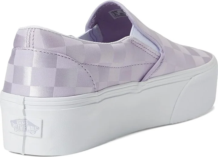 Vans Classic Slip-On Stackform Shoes Lilac : Men's 12 - Women's 13.5 Medium, Textile - Image 4