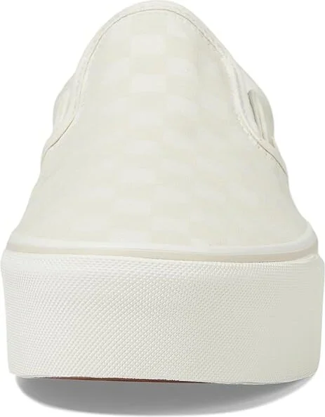 Vans Classic Slip-On Stackform Shoes Marshmallow/Turtledove 1 : Men's 10 - Women's 11.5 Medium, Textile - Image 5