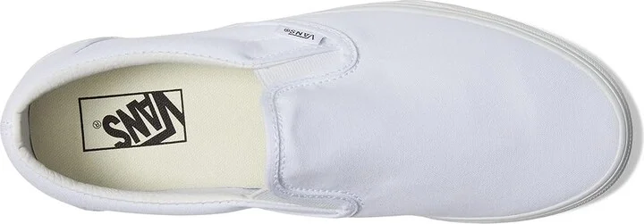 Vans Classic Slip-On Stackform Shoes True White : Men's 4 - Women's 5.5 Medium, Textile - Image 2