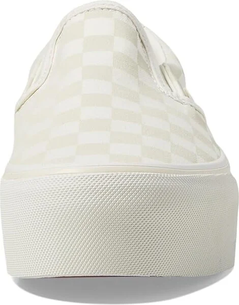 Vans Classic Slip-On Stackform Shoes White : Men's 11 - Women's 12.5 Medium, Textile - Image 5