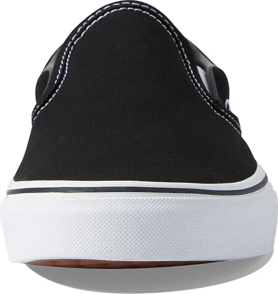 Vans Classic Slip-On Wide Shoes Black : Men's 7 - Women's 8.5 Wide, Textile - Image 5