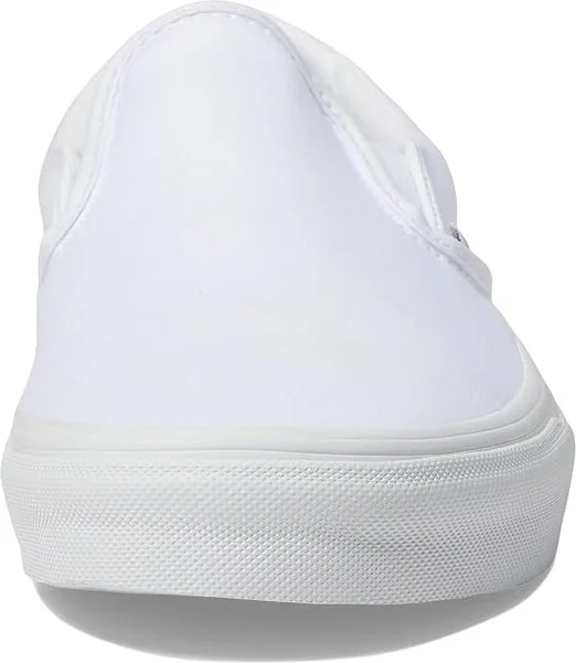 Vans Classic Slip-On Wide Shoes Canvas True White : Men's 4.5 - Women's 6 Medium, Textile - Image 5