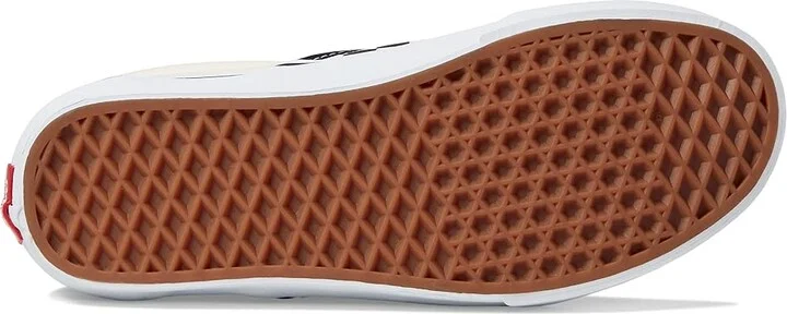Vans Classic Slip-On Wide Shoes Checkerboard Black/Classic White : Men's 9.5 - Women's 11 Wide, Textile - Image 3