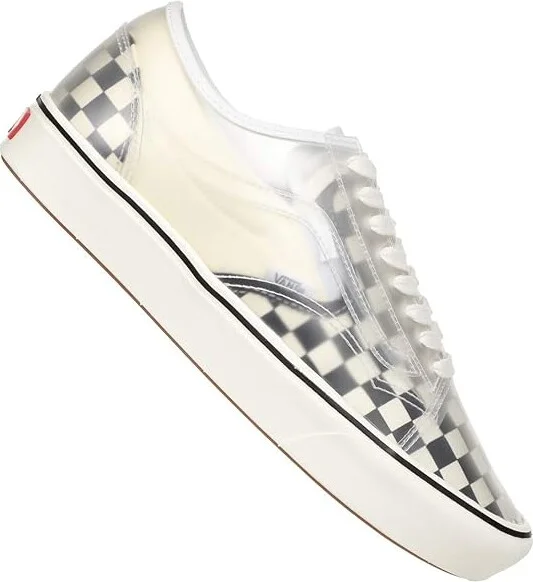 Vans Comfycush Slip-Skool Skate Shoes Black/White : Men's 5.5 - Women's 7 Medium, Textile/Synthetic