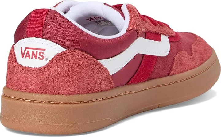 Vans Cruze 3.0 Shoes Red/Gum : Men's 5.5 - Women's 7 Medium, Leather - Image 4