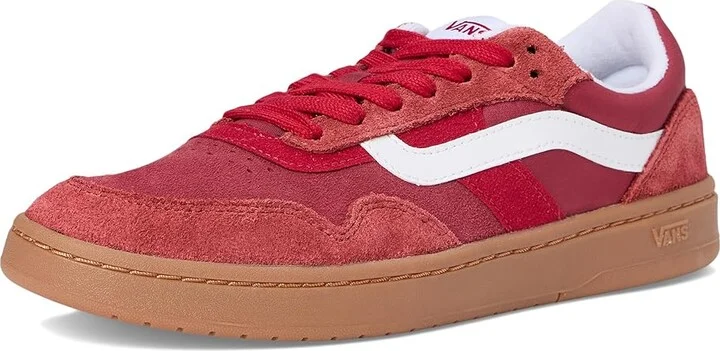 Vans Cruze 3.0 Shoes Red/Gum : Men's 5.5 - Women's 7 Medium, Leather - Image 5