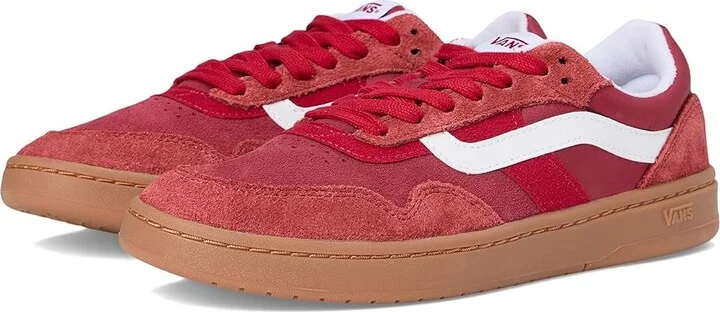 Vans Cruze 3.0 Shoes Red/Gum : Men's 5.5 - Women's 7 Medium, Leather