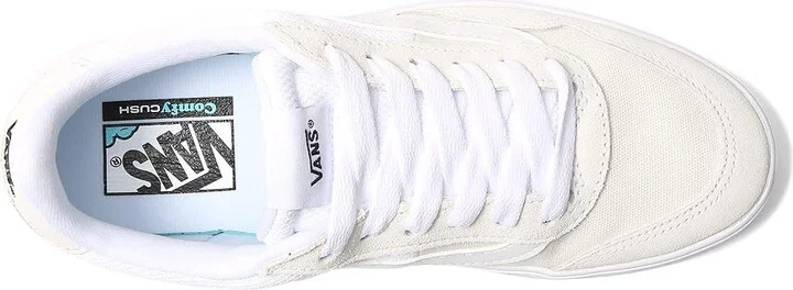 Vans Cruze Too ComfyCush Shoes (Staple) True White/True White : Men's 3.5 - Women's 5 Medium, Textile/Leather - Image 2