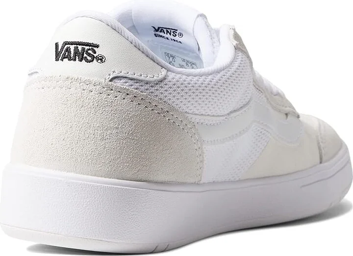 Vans Cruze Too ComfyCush Shoes (Staple) True White/True White : Men's 3.5 - Women's 5 Medium, Textile/Leather - Image 4
