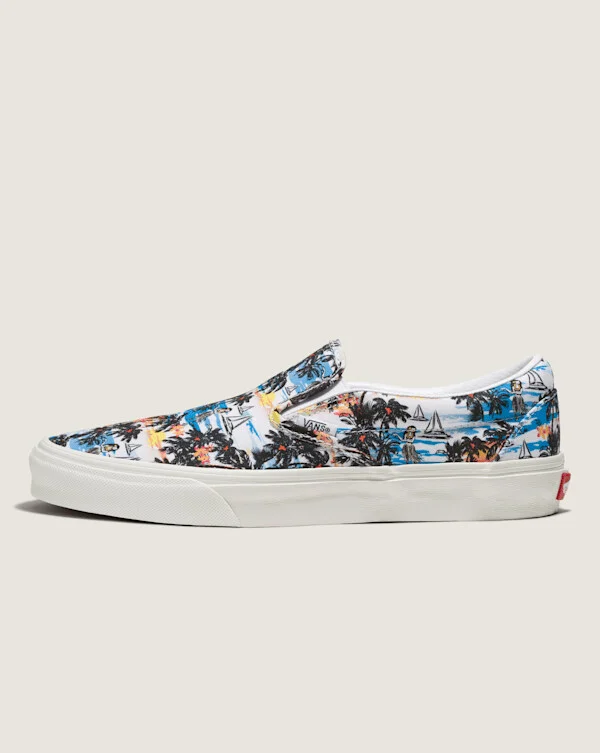 Vans Customs Aloha Slip-On - 3.5 Boys / 5.0 Women