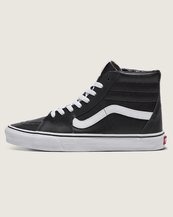 Vans Customs Sk8-Hi Leather Shoes - 3.5 Boys / 5.0 Women