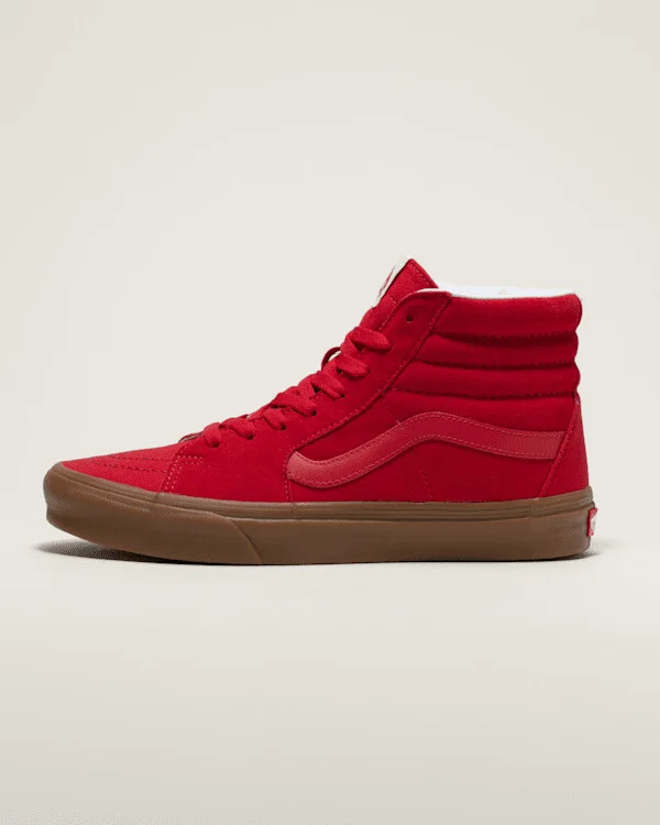 Vans Customs Sk8-Hi Suede Shoes - 3.5 Boys / 5.0 Women