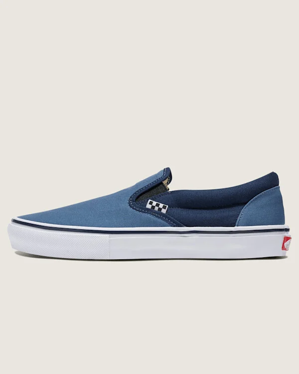 Vans Customs Skate Slip-On Shoes - 3.5 Boys / 5.0 Women