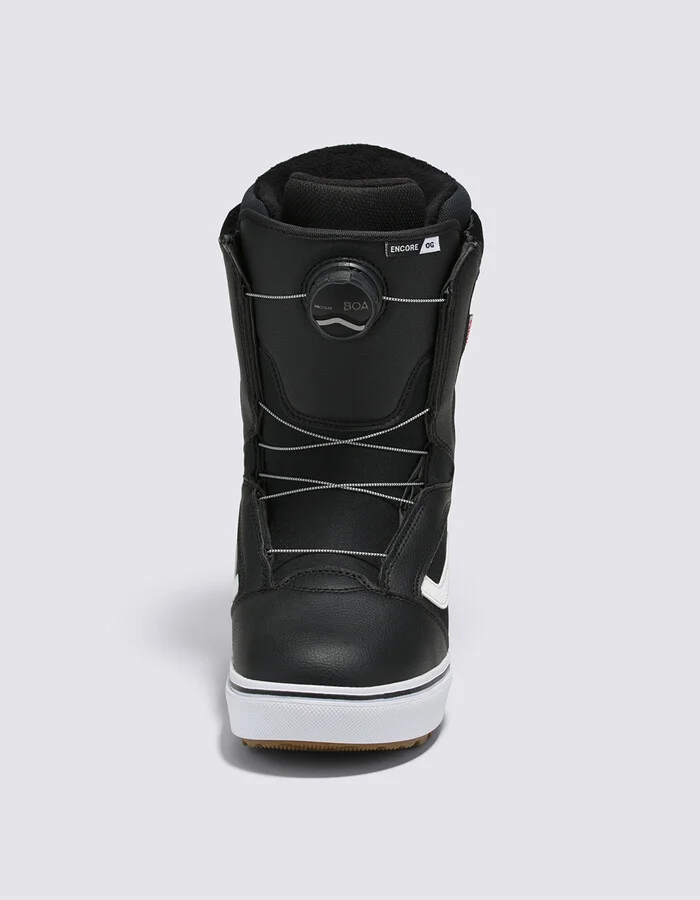 VANS Encore OG Womens Black & White Snowboard Boots - Image 2