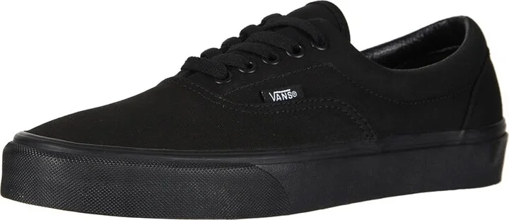 Vans Era Shoes Black/Black : Men's 3.5 - Women's 5 Medium, Canvas/Leather/Suede - Image 2