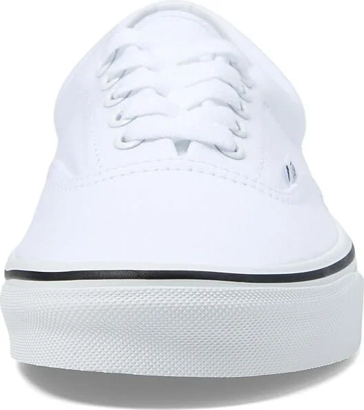 Vans Era Shoes True White : Men's 4 - Women's 5.5 Medium, Canvas/Leather/Suede - Image 6