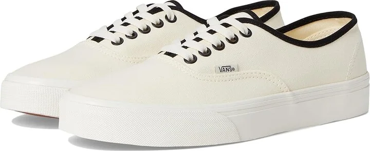 Vans Fu Authentic Athletic Shoes Ballerina Classic White : Men's 5.5 - Women's 7 Medium, Canvas