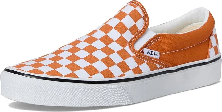Vans Fu Classic Slip-On Athletic Shoes Color Theory Checkerboard Marmalade : Men's 4 - Women's 5.5 Medium, Canvas - Image 5
