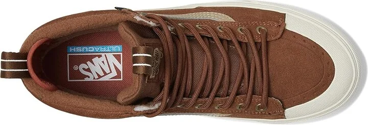 Vans FU MTE SK8-Hi Women's Snow Shoes Brown : 4.5 B - Medium, Leather - Image 2