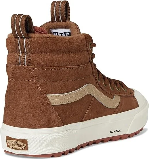 Vans FU MTE SK8-Hi Women's Snow Shoes Brown : 4.5 B - Medium, Leather - Image 4