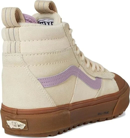 Vans FU MTE SK8-Hi Women's Snow Shoes White/Purple : 8.5 B - Medium, Leather - Image 4