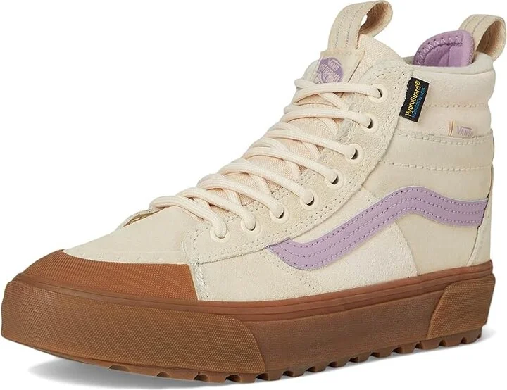 Vans FU MTE SK8-Hi Women's Snow Shoes White/Purple : 8.5 B - Medium, Leather - Image 5