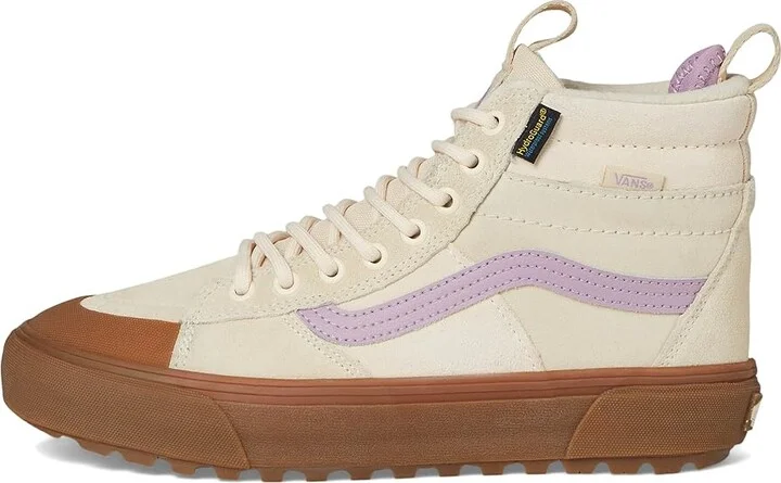 Vans FU MTE SK8-Hi Women's Snow Shoes White/Purple : 8.5 B - Medium, Leather - Image 6