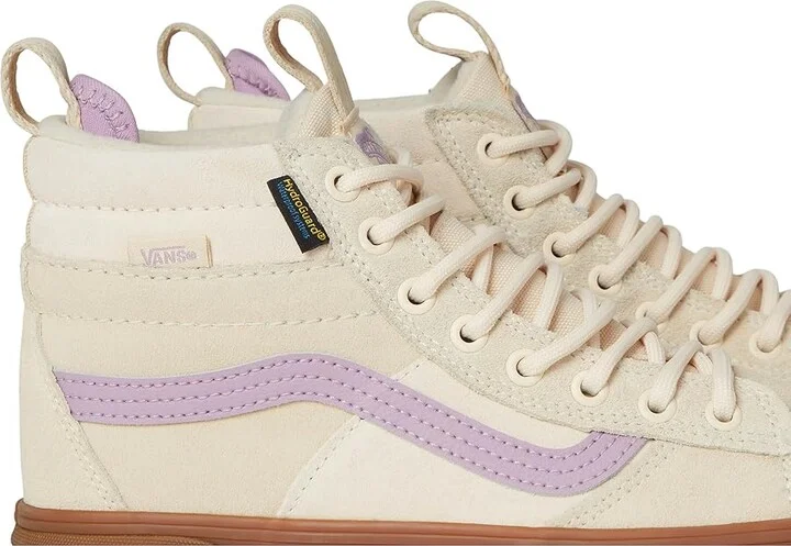 Vans FU MTE SK8-Hi Women's Snow Shoes White/Purple : 8.5 B - Medium, Leather - Image 7