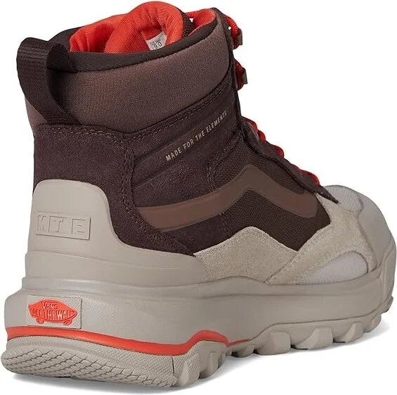 Vans FU MTEtm Crestline Waterproof Lace-up Boots Bitter Chocolate : Men's 5.5 - Women's 7 Medium, Leather - Image 4