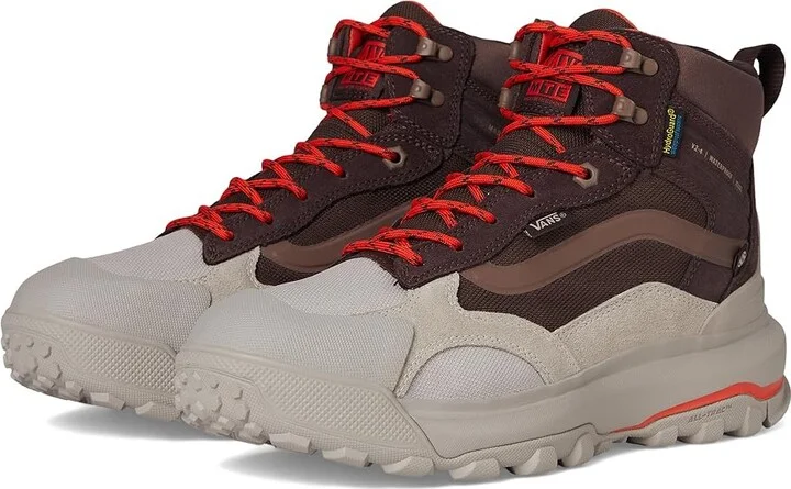 Vans FU MTEtm Crestline Waterproof Lace-up Boots Bitter Chocolate : Men's 5.5 - Women's 7 Medium, Leather