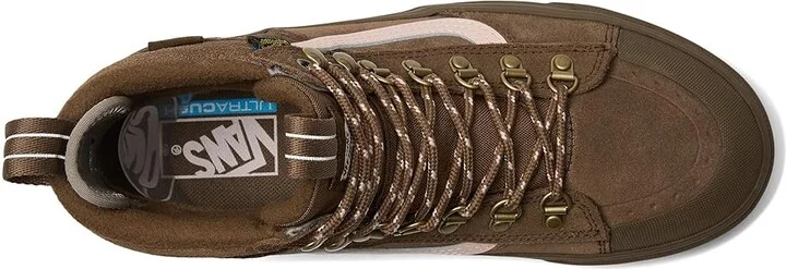 Vans FU Mtetm Sk8-hi(r) Dr Women's Snow Shoes Teak : 8.5 B - Medium, Leather - Image 2