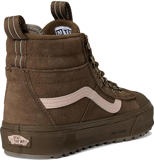Vans FU Mtetm Sk8-hi(r) Dr Women's Snow Shoes Teak : 8.5 B - Medium, Leather - Image 4