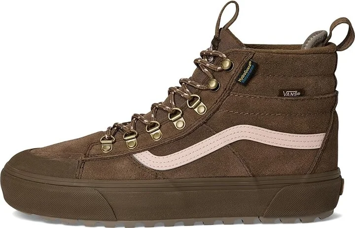 Vans FU Mtetm Sk8-hi(r) Dr Women's Snow Shoes Teak : 8.5 B - Medium, Leather - Image 6