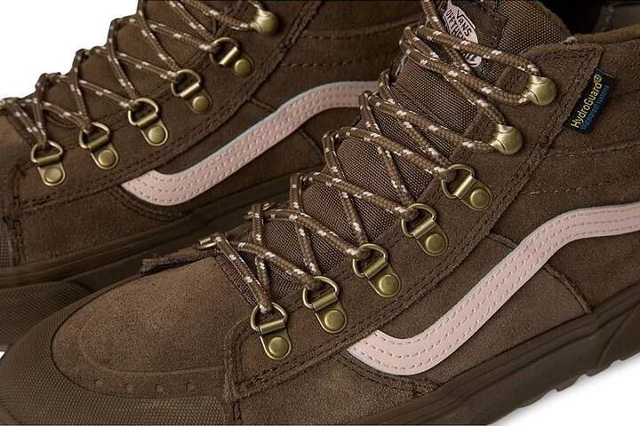 Vans FU Mtetm Sk8-hi(r) Dr Women's Snow Shoes Teak : 8.5 B - Medium, Leather - Image 7